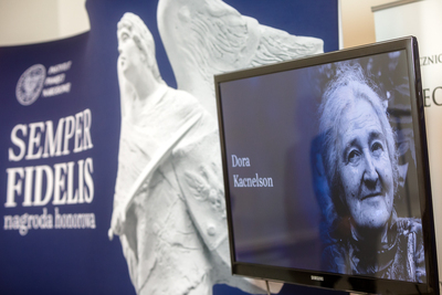 Ogłoszenie laureatów II edycji nagrody IPN „Semper Fidelis” – 3 listopada 2020. Fot. Sławek Kasper (IPN)