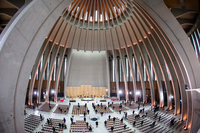 Msza św. w Świątyni Opatrzności Bożej – Warszawa, 11 listopada 2020. Fot. Sławek Kasper (IPN)