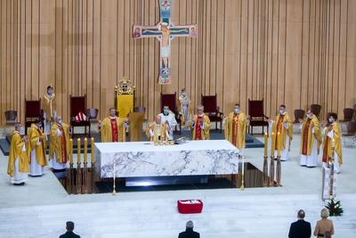 Msza św. w Świątyni Opatrzności Bożej – Warszawa, 11 listopada 2020. Fot. Sławek Kasper (IPN)