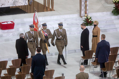 Msza św. w Świątyni Opatrzności Bożej – Warszawa, 11 listopada 2020. Fot. Sławek Kasper (IPN)