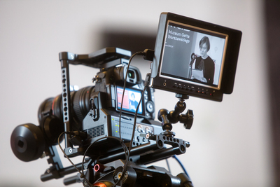 Konferencja prasowa IPN i Muzeum Getta Warszawskiego dotycząca przekazania oryginału raportu Jürgena Stroopa w depozyt wystawy stałej muzeum – 12 listopada 2020. Fot. Sławek Kasper (IPN)