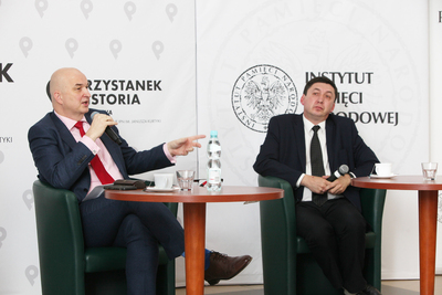 Dyskusja online „Ład versus chaos. Spór o porządek wersalski” – 16 listopada 2020. Fot. Piotr Życieński (IPN)