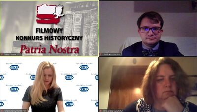 Gala finałowa V edycji Filmowego konkursu historycznego „Patria Nostra” – 14 listopada 2020