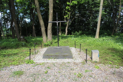 Stan przed remontem upamiętnienia