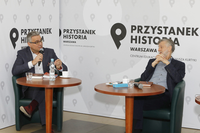 Dyskusja online „Współczesne oblicza totalitaryzmów” z cyklu „Polska na froncie sporów cywilizacyjnych” – 30 listopada 2020. Fot. Piotr Życieński (IPN)