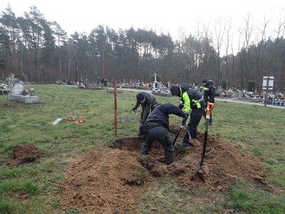 Ekshumacja Antoniego Palucha – Silna, 2 grudnia 2020