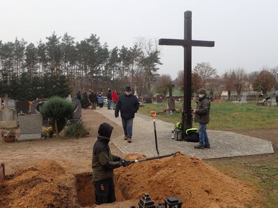 Ekshumacja Antoniego Palucha – Silna, 2 grudnia 2020