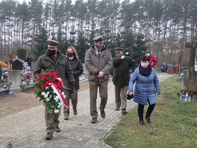 Ekshumacja Antoniego Palucha – Silna, 2 grudnia 2020