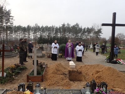 Ekshumacja Antoniego Palucha – Silna, 2 grudnia 2020