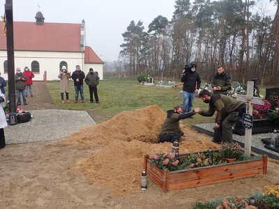 Ekshumacja Antoniego Palucha – Silna, 2 grudnia 2020