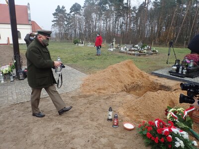 Ekshumacja Antoniego Palucha – Silna, 2 grudnia 2020