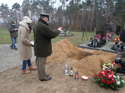 Ekshumacja Antoniego Palucha – Silna, 2 grudnia 2020