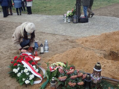 Ekshumacja Antoniego Palucha – Silna, 2 grudnia 2020