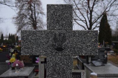 grób kpt. Stanisława Wiznera po remoncie