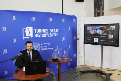 Finał Turnieju Debat Historycznych IPN 2020 – 7–9 grudnia 2020. Fot. Piotr Życieński (IPN)