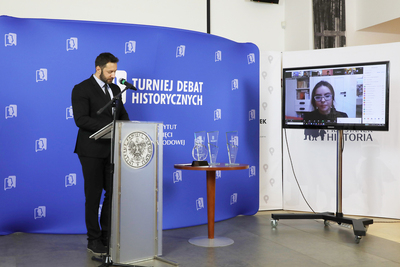 Finał Turnieju Debat Historycznych IPN 2020 – 7–9 grudnia 2020. Fot. Piotr Życieński (IPN)