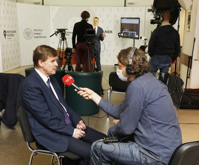 Inauguracja portalu „Encyklopedia Solidarności” – 10 grudnia 2020. Fot. Piotr Zycieński (IPN)