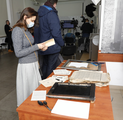 Inauguracja portalu „Encyklopedia Solidarności” – 10 grudnia 2020. Fot. Piotr Zycieński (IPN)
