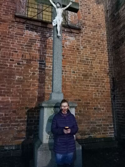 Akcja „Zapal Światło Wolności” w Gdańsku – 13 grudnia 2020. Fot. Marzena Bazydło