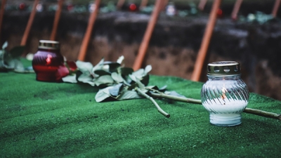 Trzecia ceremonia pogrzebowa ofiar niemieckich zbrodni – Pomiechówek, 17 grudnia 2020 fot. MN/BUWiM