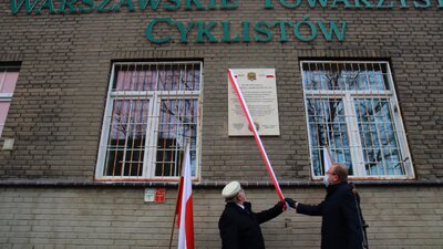 Członowie Warszawskiego Towarzystwa Cyklistów – upamiętnieni