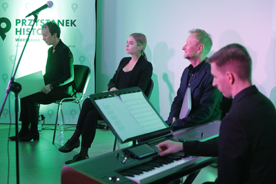 Koncert „Potęga smaku” z cyklu „URodziny Barda. Rzecz o Przemysławie Gintrowskim” – 18 grudnia 2020. Fot. Piotr Życieński (IPN)