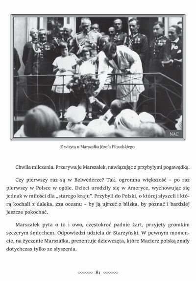 Wycieczka do Polski zorganizowana przez Stowarzyszenie Weteranów Armii Polskiej w roku 1927
