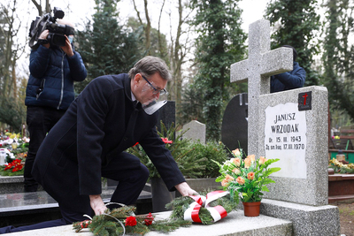 Obchody 50. rocznicy Grudnia ’70 w Szczecinie. Fot. S. Kasper (IPN)
