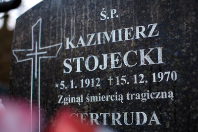 Obchody 50. rocznicy Grudnia ’70 w Gdańsku. Fot. S. Kasper (IPN)