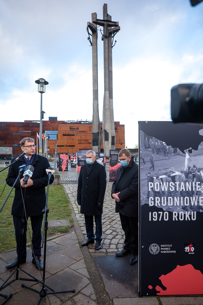 Obchody 50. rocznicy Grudnia ’70 w Gdańsku. Fot. S. Kasper (IPN)