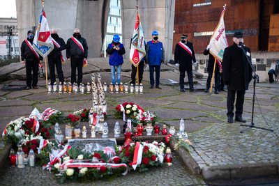 Obchody 50. rocznicy Grudnia ’70 w Gdańsku. Fot. S. Kasper (IPN)