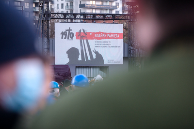 Obchody 50. rocznicy Grudnia ’70 w Gdańsku. Fot. S. Kasper (IPN)