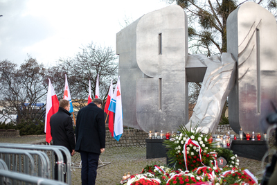 Obchody 50. rocznicy Grudnia ’70 w Gdyni. Fot. S. Kasper (IPN)