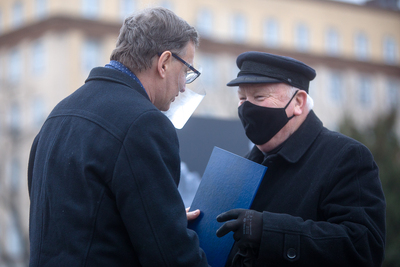 Obchody 50. rocznicy Grudnia ’70 w Gdyni. Fot. S. Kasper (IPN)