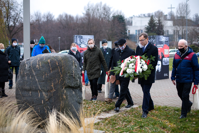 Obchody 50. rocznicy Grudnia ’70 w Gdyni. Fot. S. Kasper (IPN)