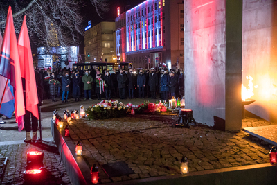 Obchody 50. rocznicy Grudnia ’70 w Gdyni. Fot. S. Kasper (IPN)