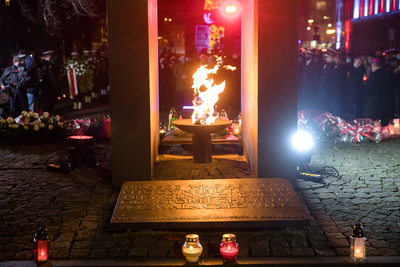 Obchody 50. rocznicy Grudnia ’70 w Gdyni. Fot. S. Kasper (IPN)