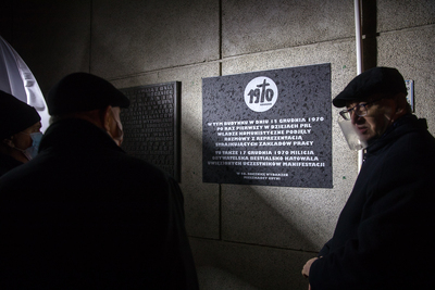 Obchody 50. rocznicy Grudnia ’70 w Gdyni. Fot. S. Kasper (IPN)