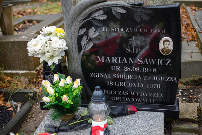 Obchody 50. rocznicy Grudnia w Elblągu. Fot. S. Kasper (IPN)