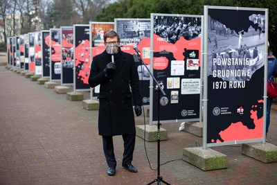 Obchody 50. rocznicy Grudnia w Elblągu. Fot. S. Kasper (IPN)