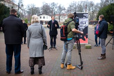 Obchody 50. rocznicy Grudnia w Elblągu. Fot. S. Kasper (IPN)