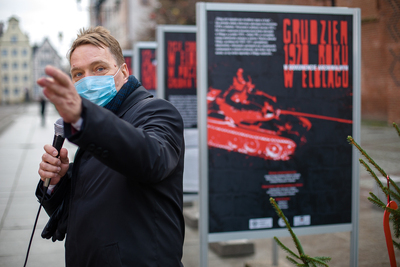 Obchody 50. rocznicy Grudnia w Elblągu. Fot. S. Kasper (IPN)