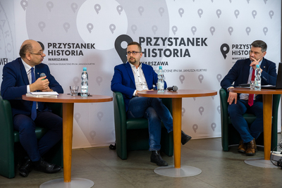 Dyskusja „Zielona Solidarność – nowa opozycja na wsi czy nawiązanie do PSL?” – 22 stycznia 2021. Fot. Sławek Kasper (IPN)