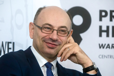 Dr Mateusz Szpytma, wiceprezes IPN, podczas dyskusji „Zielona Solidarność – nowa opozycja na wsi czy nawiązanie do PSL?” – 22 stycznia 2021. Fot. Sławek Kasper (IPN)