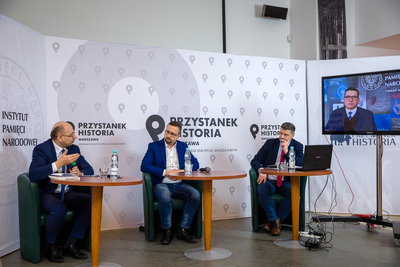 Dyskusja „Zielona Solidarność – nowa opozycja na wsi czy nawiązanie do PSL?” – 22 stycznia 2021. Fot. Sławek Kasper (IPN)