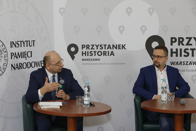 Dyskusja „Zielona Solidarność – nowa opozycja na wsi czy nawiązanie do PSL?” – 22 stycznia 2021. Fot. Piotr Życieński (IPN)