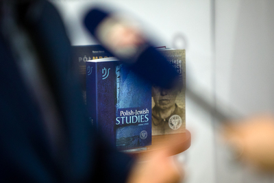 Konferencja prasowa na temat „Polish-Jewish Studies” – najnowszego periodyku Instytutu Pamięci Narodowej – 21 stycznia 2021. Fot. Sławek Kasper (IPN)