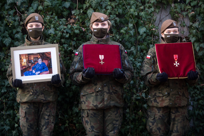 Pogrzeb Lidii Lwow-Eberle, 22 stycznia 2021. Fot. Sławek Kasper (IPN)