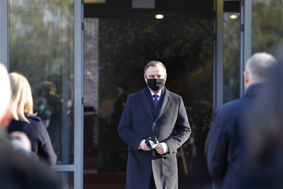 Pogrzeb Lidii Lwow-Eberle, 22 stycznia 2021. Fot. Piotr Życieński (IPN)