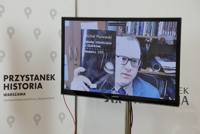 Dr Paweł Miedziński. Fot. Piotr Życiński (IPN)